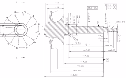 Modelo CAD para preparación de mecanizado