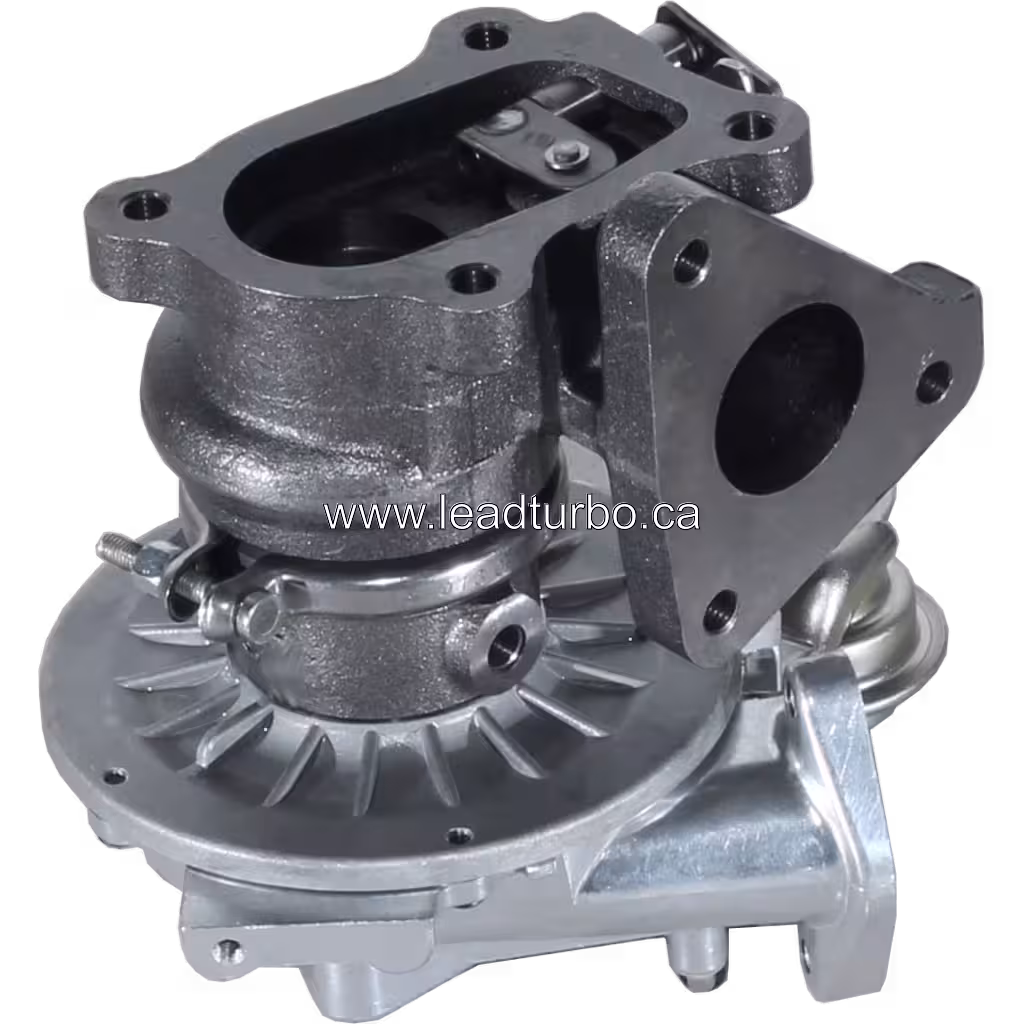 Турбокомпресор 14411-VK500 (RHF4H) для Nissan Frontier та Navara MD22 bottom 45 degree view