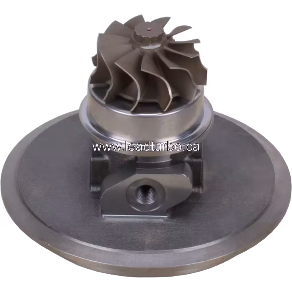 196-5463 S200AG048 Turbocharger Core for CAT C9 Engine bottom 45 degree view