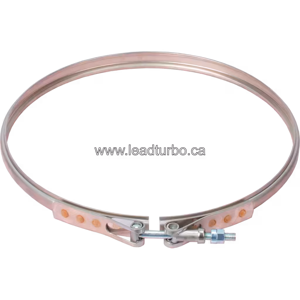 3522631 HX80 V-Band for Cummins K38 Marine Turbo Replacement 45 degree view