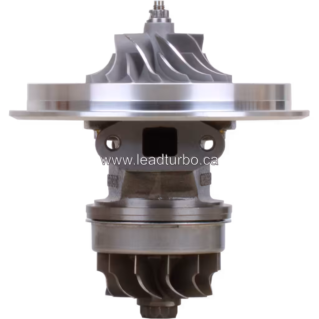 FOR 3522778 H1C Core Frontansicht mit Turbinenrad und Kompressorrad