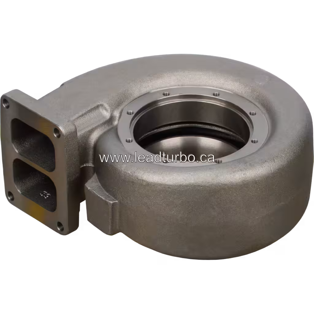 3522923 HC5A Turbine Housing for Cummins KTTA50 bottom 45 degree view