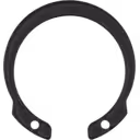 Top view of 3709510 turbocharger retaining ring