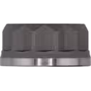 Shaft Nut 3771005 HX82 widok z przodu, sześciokątna nakrętka metalowa z gwintem wewnętrznym