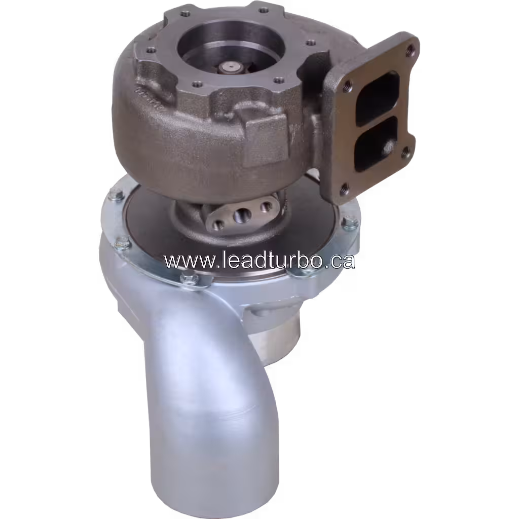 HX50 Turbocharger Assembly Side View
