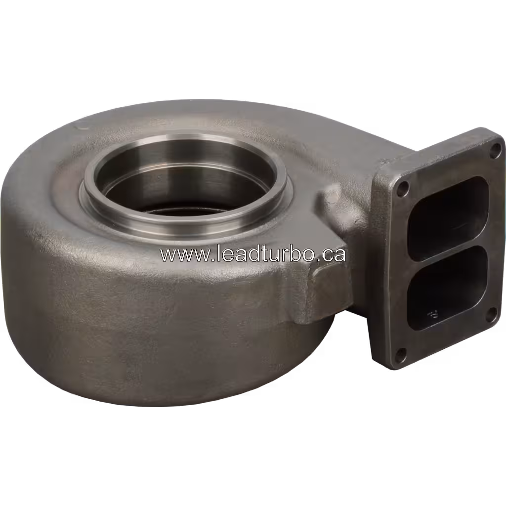 4043607 Turbine Housing HC5A, Ansicht von oben mit großem kreisförmigen Öffnungsbereich