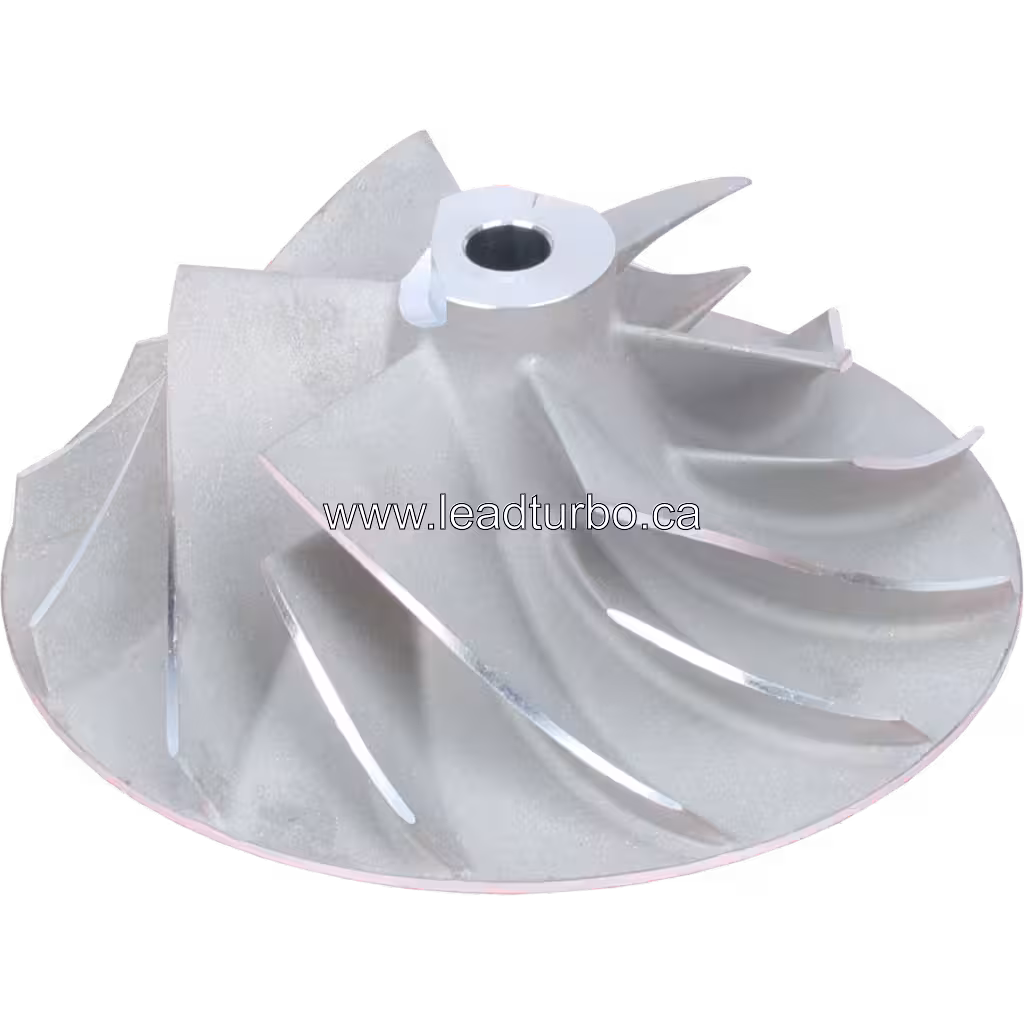 4046928 CW Compressor Wheel for IVECO CURSOR 8 HY40V Turbocharger 45 degree view