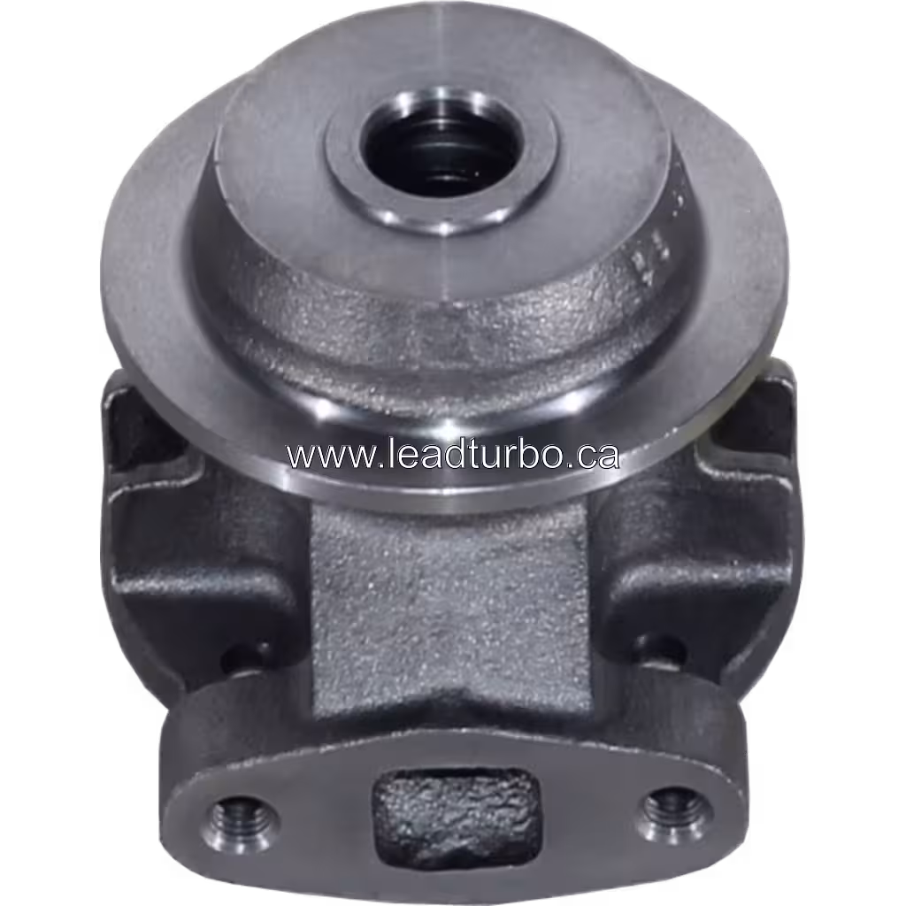 466778-0004 BH Bearing Housing for Scania TO4B88 Turbocharger bottom 45 degree view