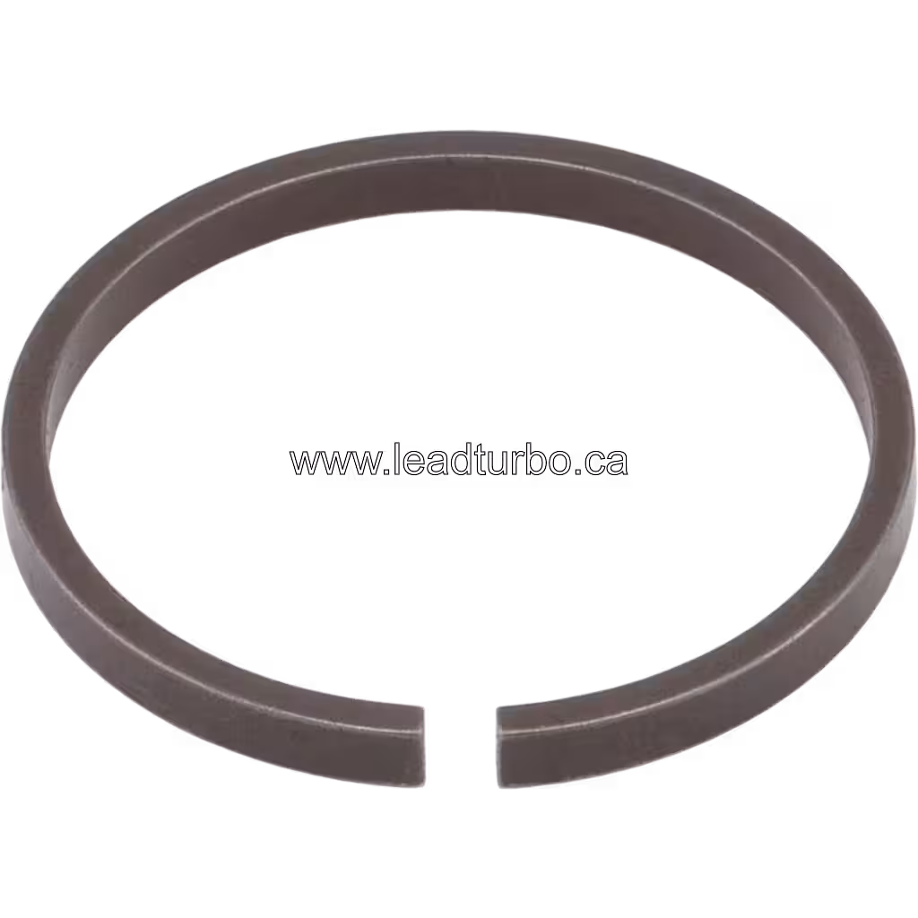 Top-down view of 6505-51-0310 piston ring with split gap