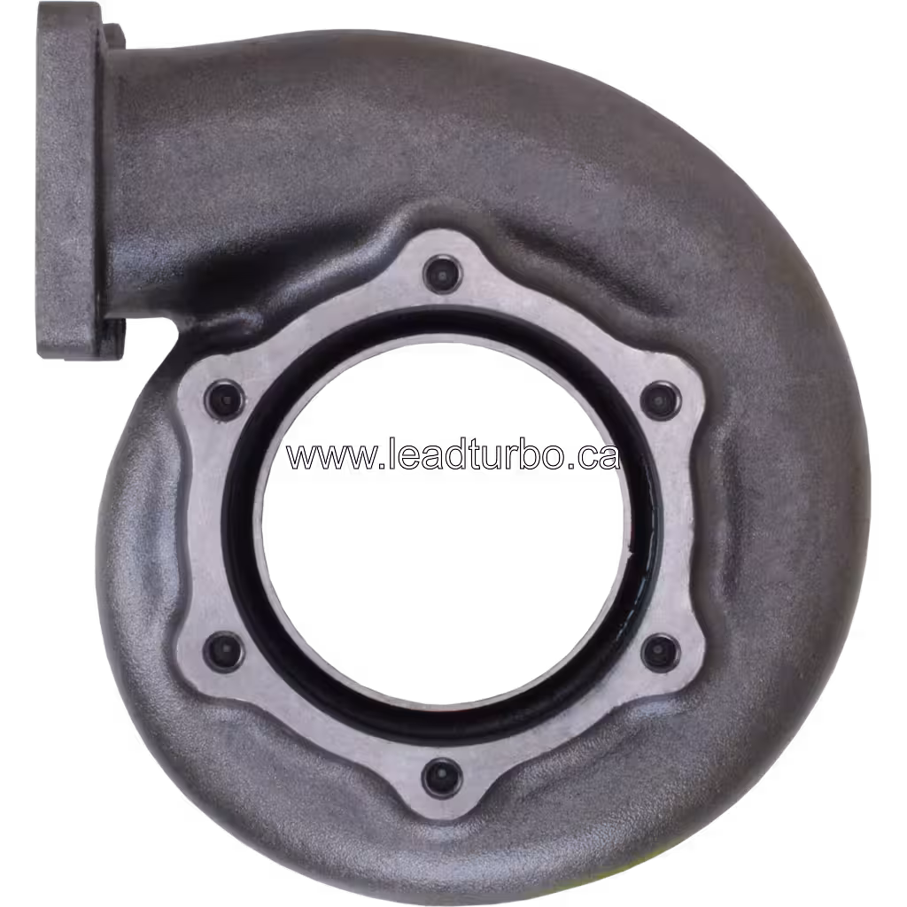 FOR 6505-67-5040 TH turbine housing front view with six-bolt flange