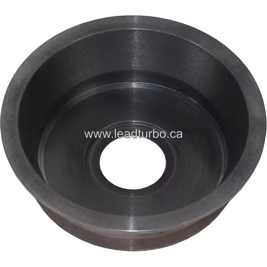 707843-0001 Heat Shield for CAT C15 GTA5008B Turbocharger bottom 45 degree view