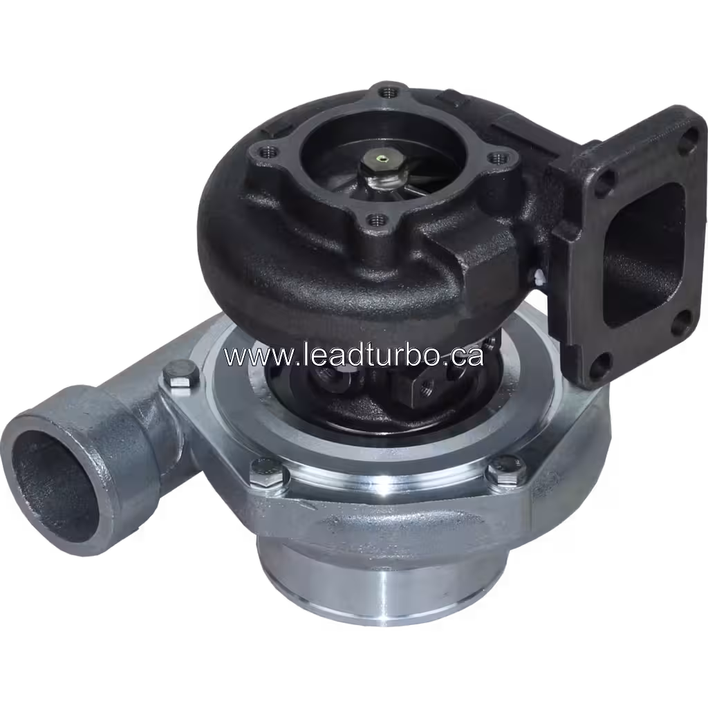 Турбокомпресор 714568-3 GT3582BB GT3582R для двигунів 2.0-4.5л bottom 45 degree view