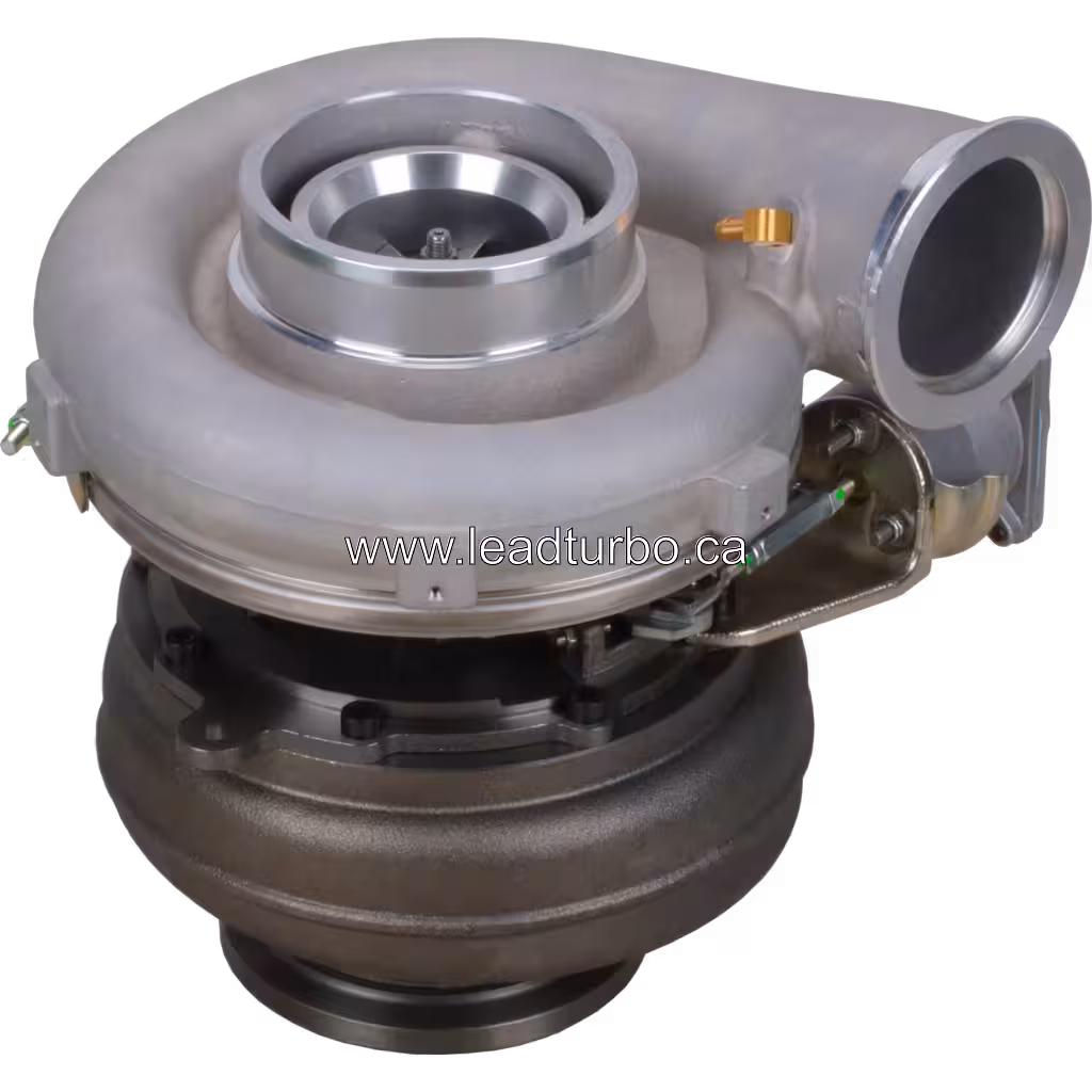 758160-5007 GTA4502V Turbocharger Replacement for Detroit Diesel S60 45 degree view