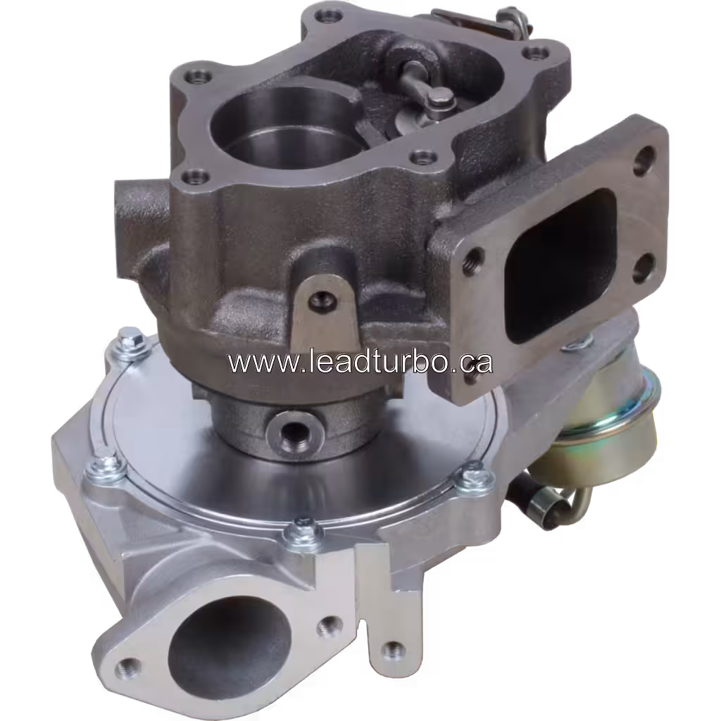 Турбокомпресор 766237-5004-L GT2259LS для Hino N04C-TK bottom 45 degree view