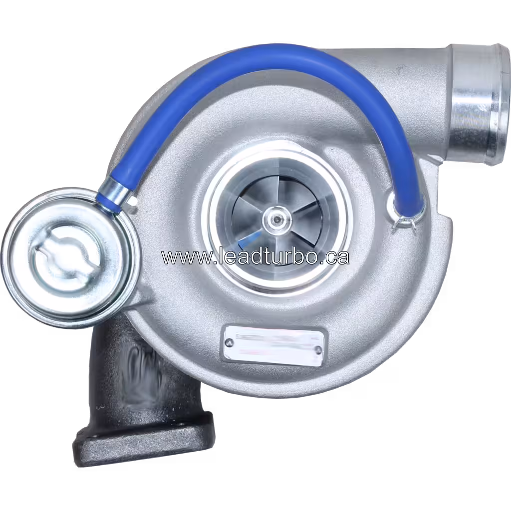 Turbocharger 785827-5022 GT2556S com carcaça de turbina escura e compressor prateado