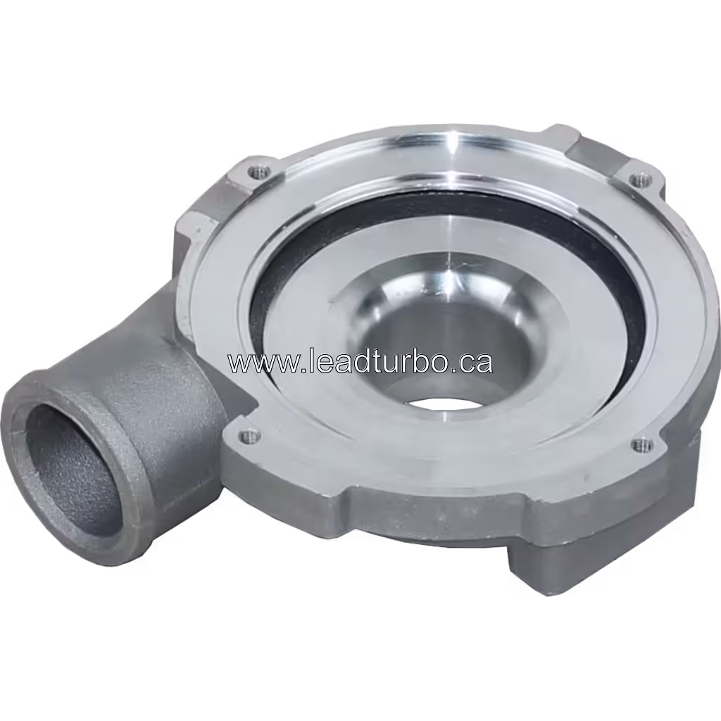 Boîtier Compresseur Turbo GT2556V pour BMW M57 D30 (Ref 454191-0001 CH) bottom 45 degree view