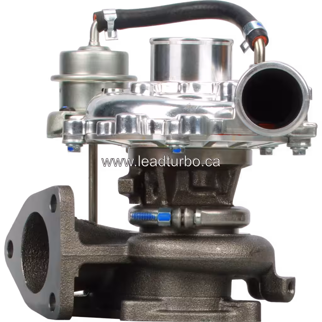 Турбокомпресор CT 17201-30030 для Toyota 2KD-FTV: фронтальний вигляд з видимим компресорним колісцем та актуатором