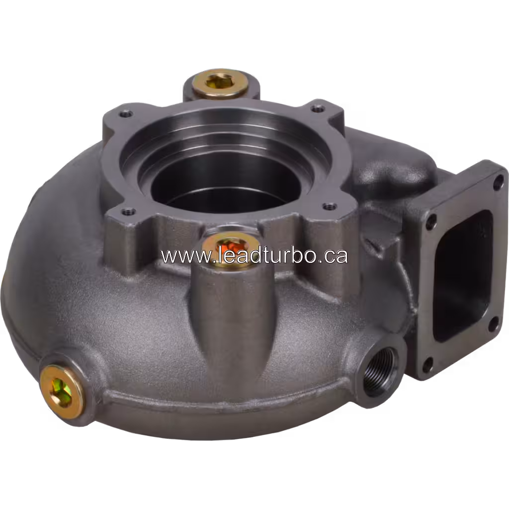 Carcaça de Turbina 2843504 HX80M para Cummins K19 Marine 45 degree view