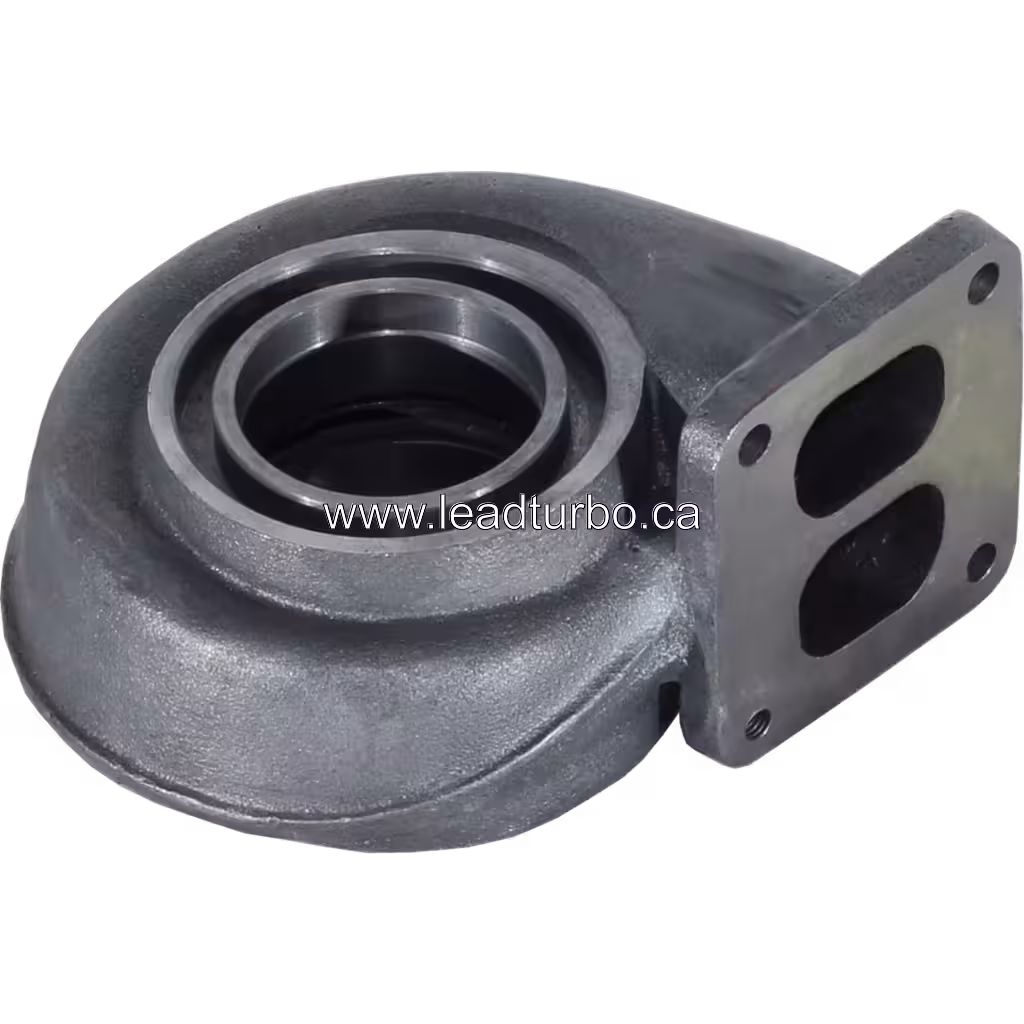 Vista lateral carcaça turbina Hino Vario