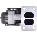 Carcasa de turbina H1C FOR 3597863 TH vista frontal