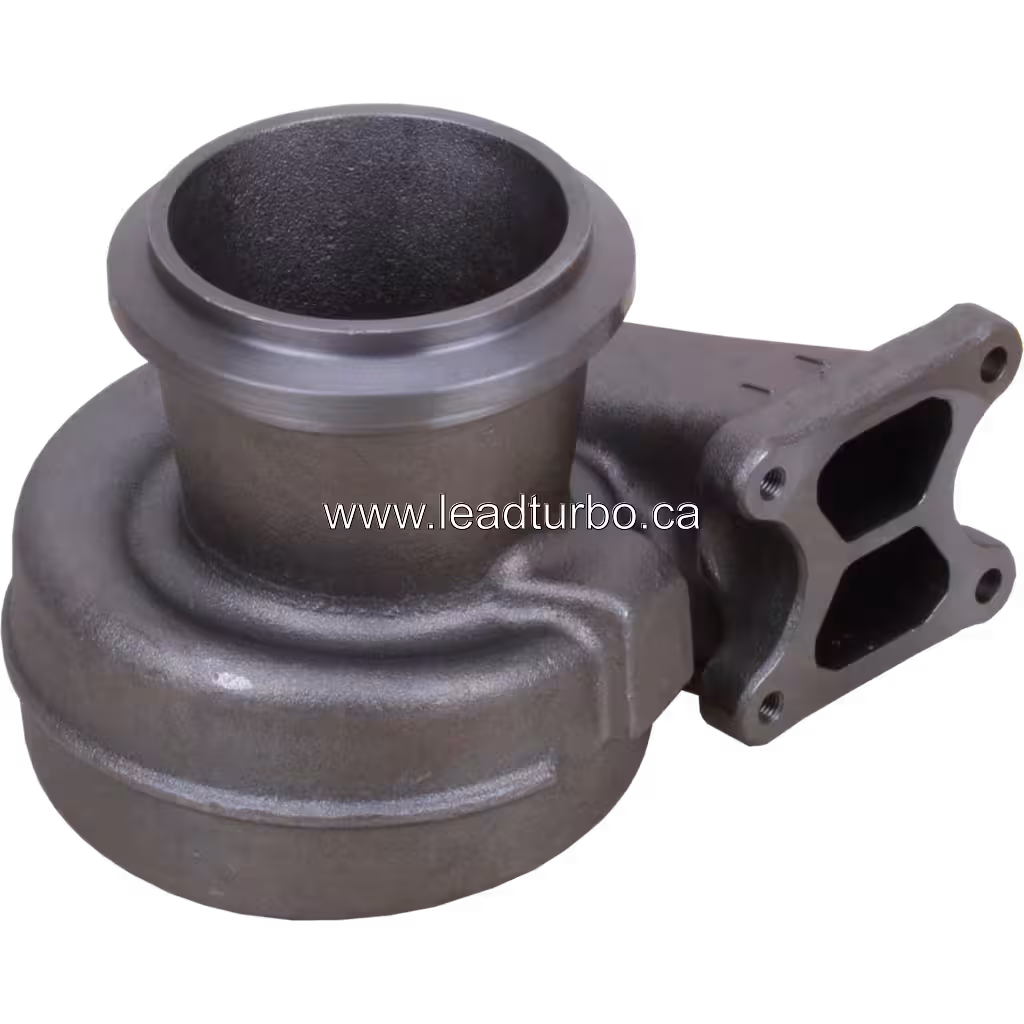 Carcasse de turbine 3595089 en métal foncé avec ouverture centrale usinée pour Cummins ISX1