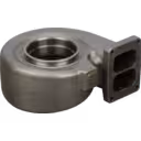 Carcasse de turbine en métal moulé avec ouverture circulaire principale