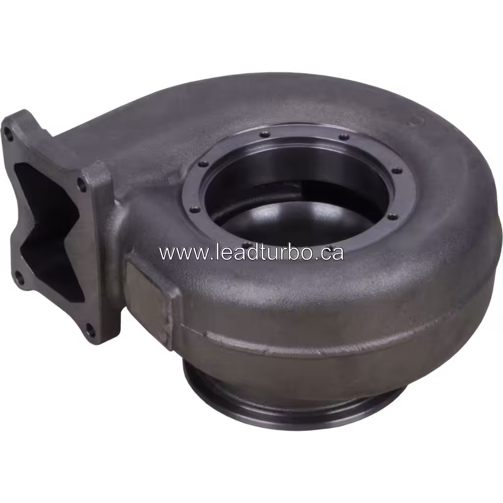 Carter Turbine 3591602 HX83 pour Turbocompresseur Cummins QSK50 bottom 45 degree view