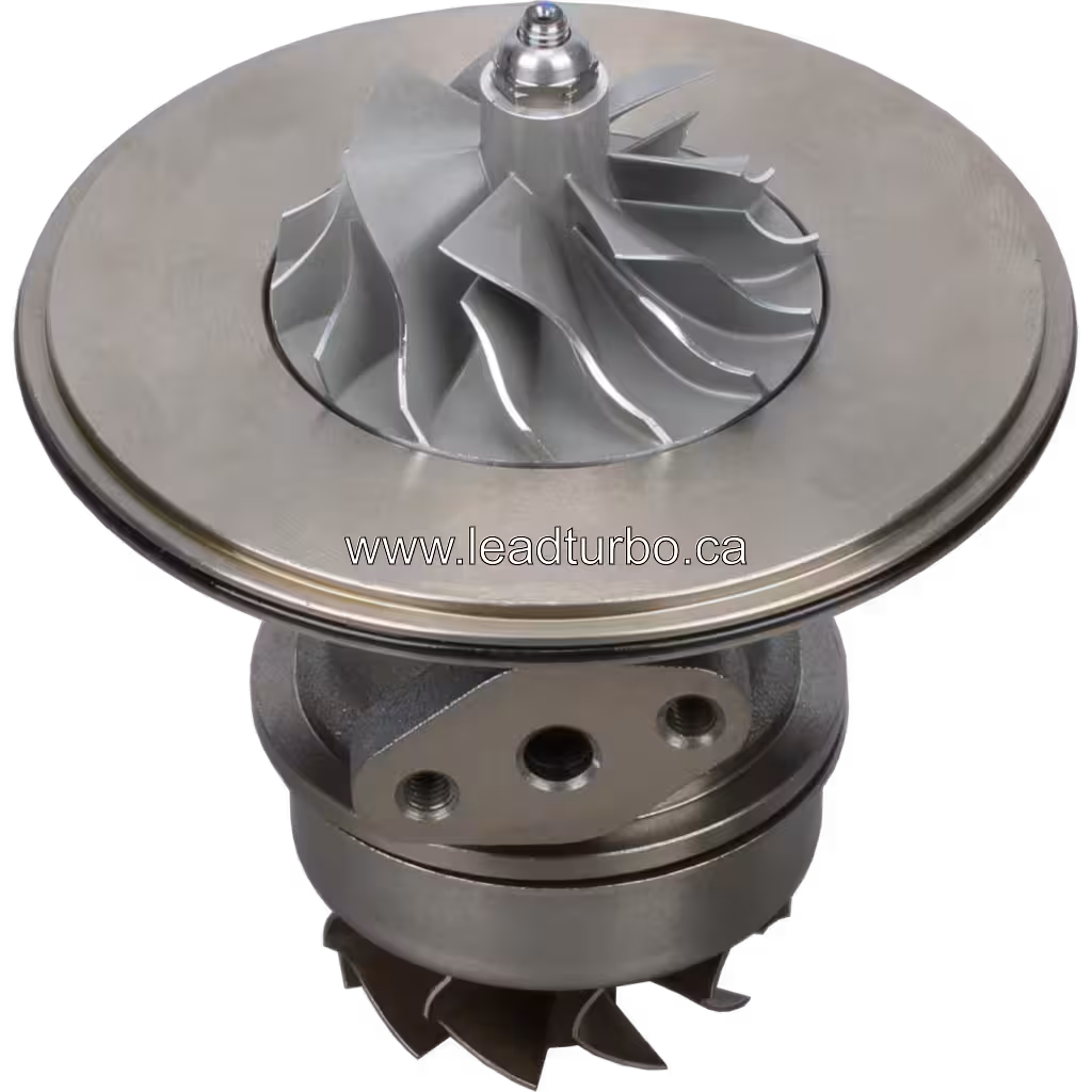 Core FOR 125-1126 S2EGL-112, вид зверху 45 градусів, турбіна та компресор