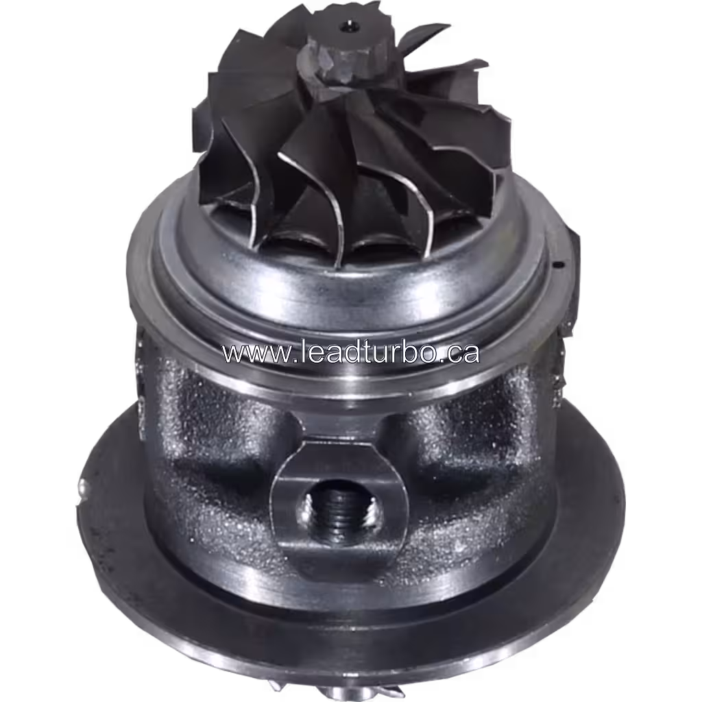 Core турбокомпресора 49131-08010 TD03-07G для KUBOTA F2503-TE-C bottom 45 degree view