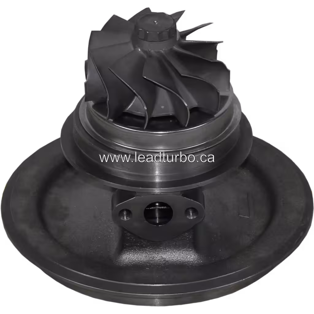 Core турбокомпресора 6240-81-8600 S500 для Volvo Penta D16 та Komatsu bottom 45 degree view