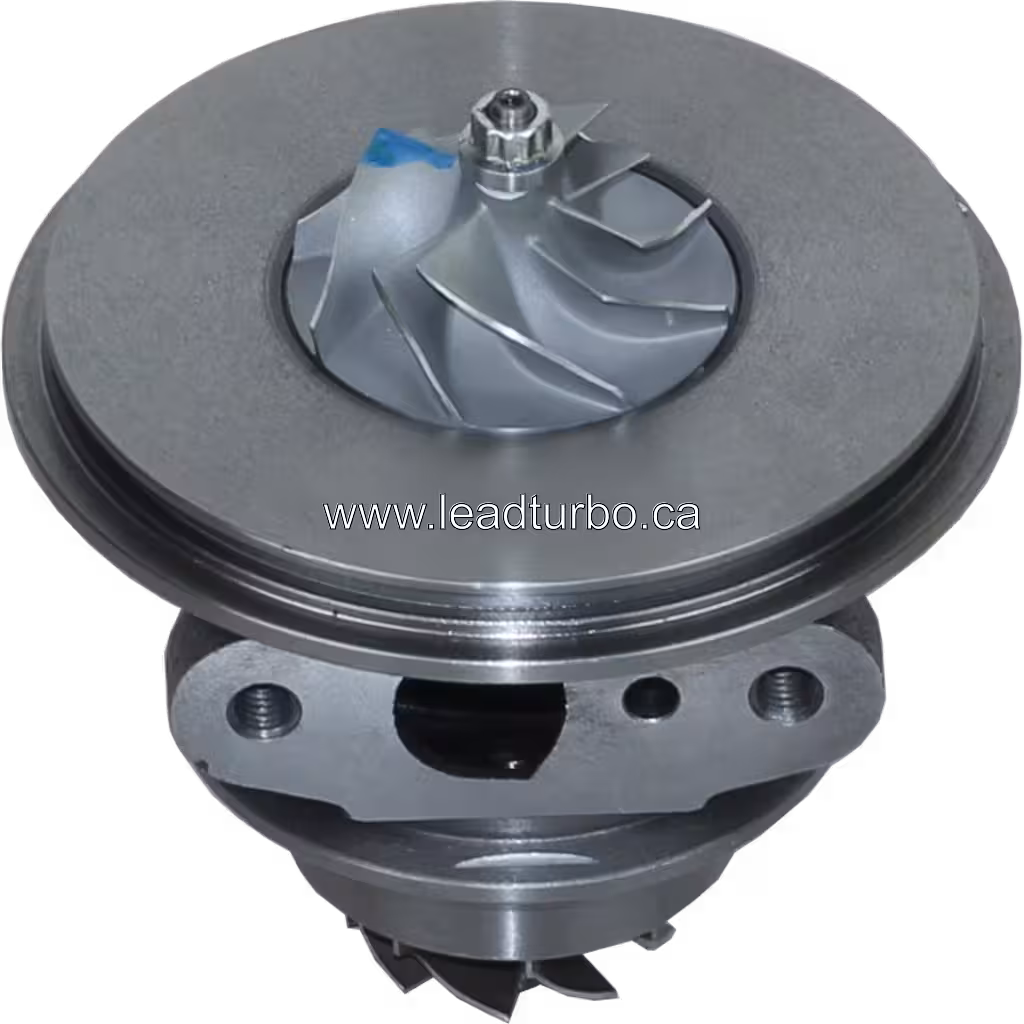Vue du dessus à 45 degrés du core turbo 17201-54090