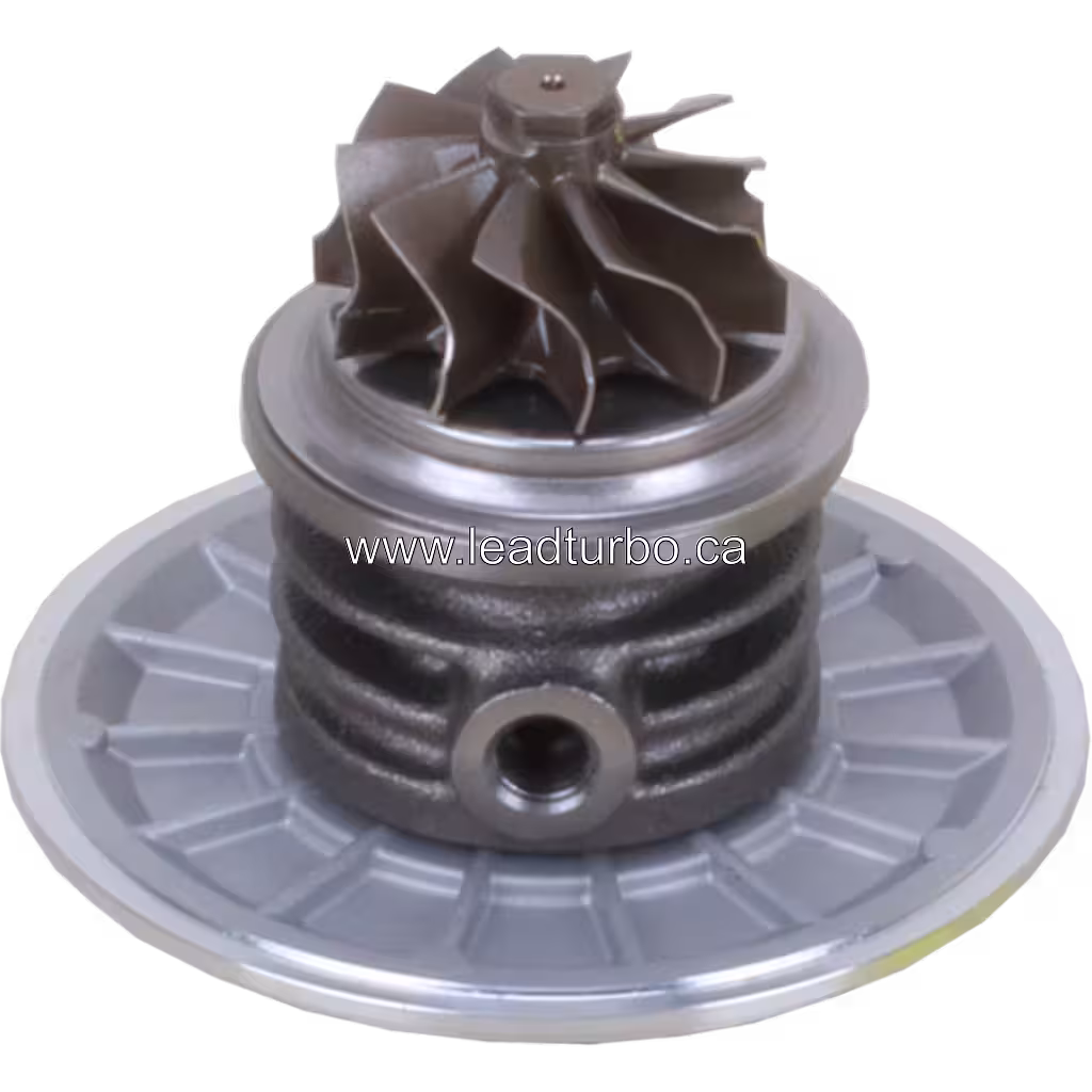 Core GT2559S 733676-0003 Reemplazo Turbo MWM Mitsubishi bottom 45 degree view