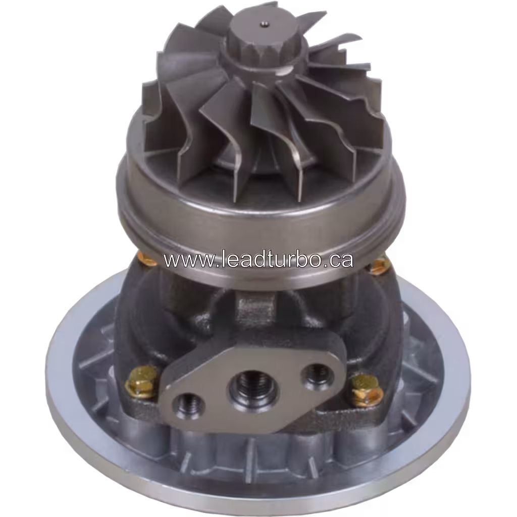 Core турбокомпресора H1C 3802290 для Cummins 4BTA bottom 45 degree view