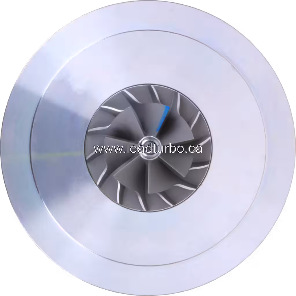 Vue avant du core K27 FOR 53279887120 avec roue de compresseur