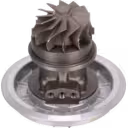 Vista inferior del core KTR110M-432A mostrando la rueda de turbina bronceada