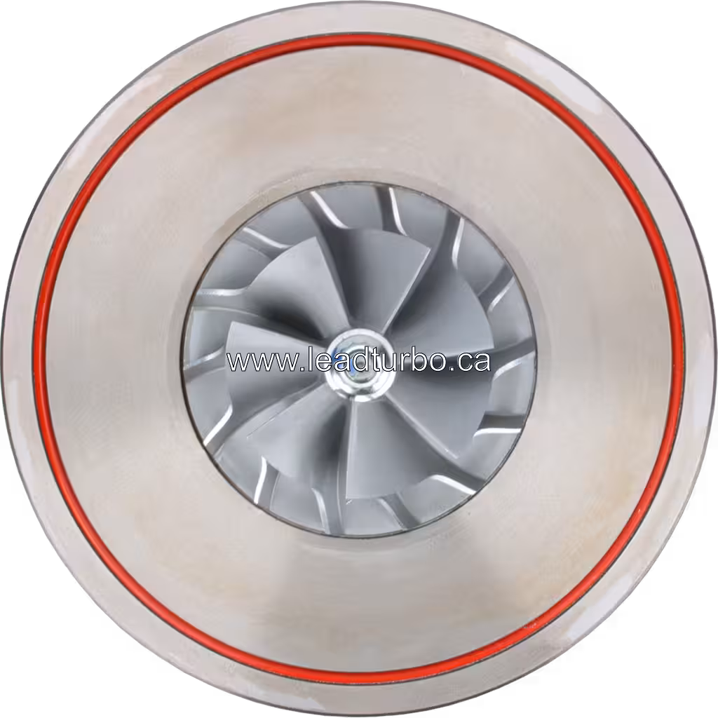 Core турбокомпресора для MAN TRUCK D2066LF 353KW 481HP top view
