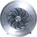 Core турбокомпресора TB2568 FOR 466409-5002 для ISUZU 4DB2, вид спереду, турбіна та компресор