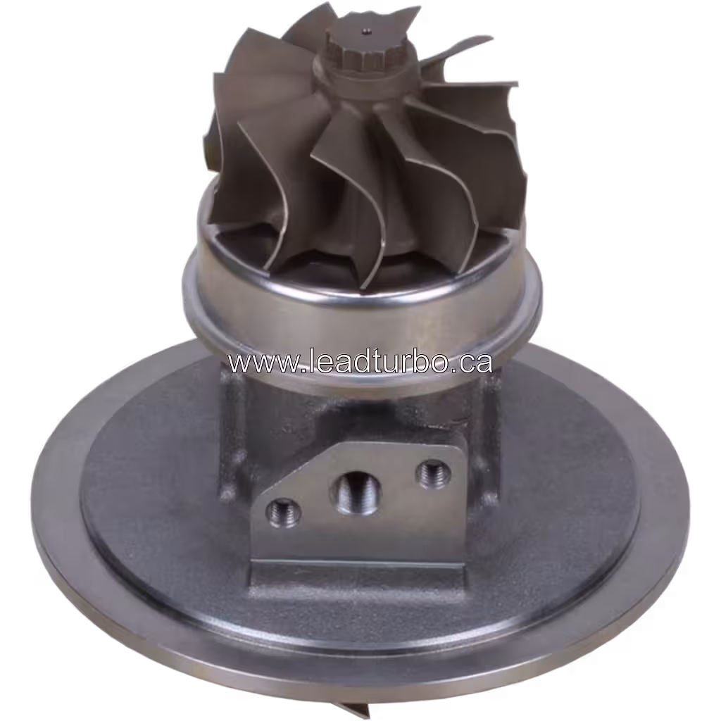 Core de Turbocompresseur S300S-091 176646 pour John Deere 6081H bottom 45 degree view