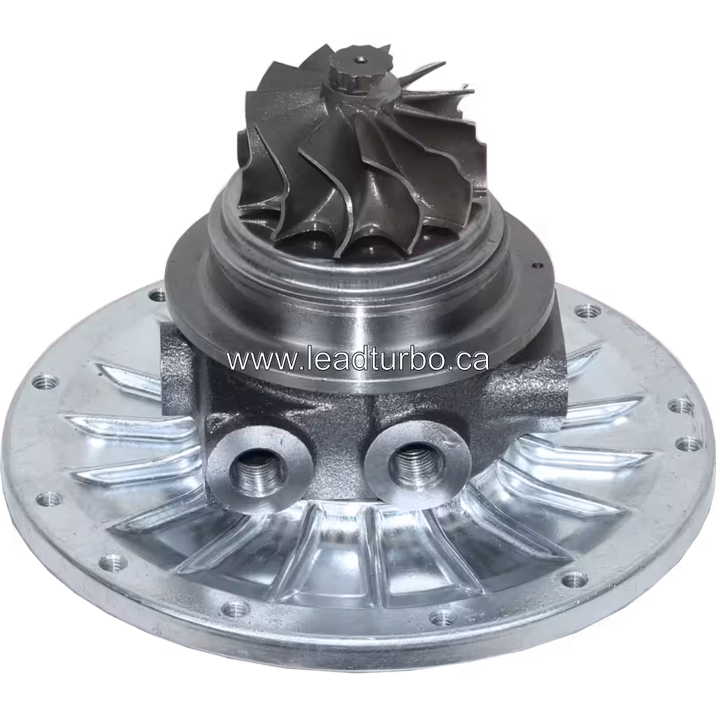 Core turbo Isuzu 4HK1 vista frontal