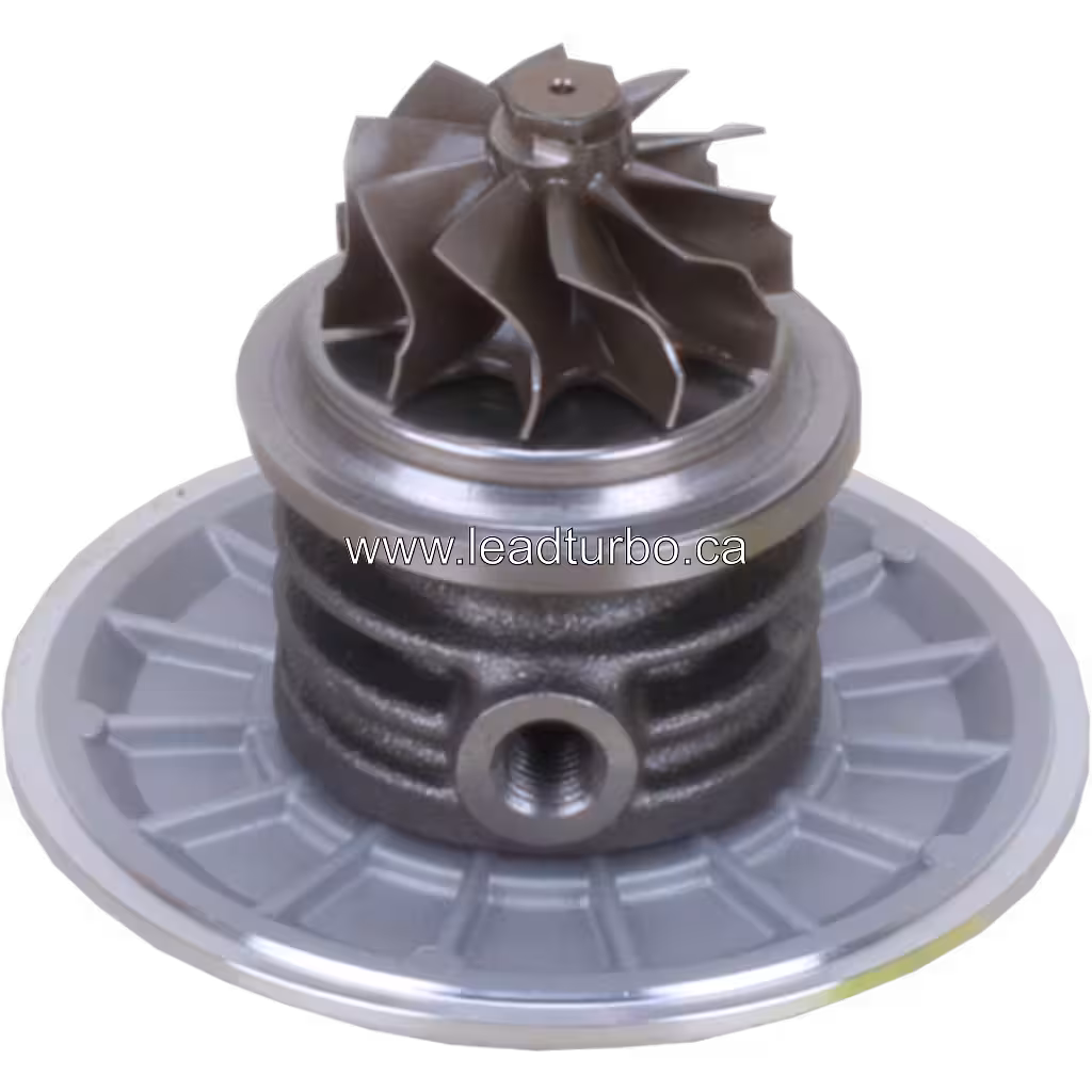 Core turbosprężarki GT2559S 733676-0003 do MWM Mitsubishi bottom 45 degree view