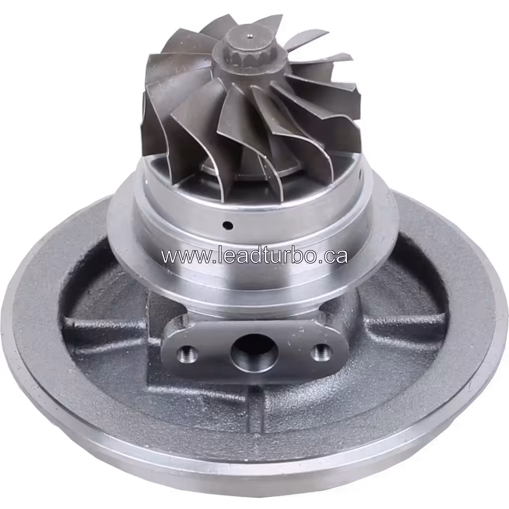 Core turbosprężarki HX55 24426247 do Volvo FM12 D12C bottom 45 degree view