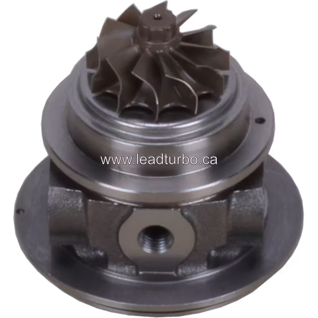 Core turbosprężarki TF035 49135-04350 do Hyundai D4BH 4D56TCI bottom 45 degree view