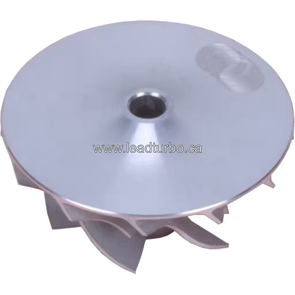 J96 Compressor Wheel 454163-0002 CW-U Replacement bottom 45 degree view
