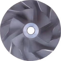 Koło sprężarki turbosprężarki J96 454163-0002 CW-U
