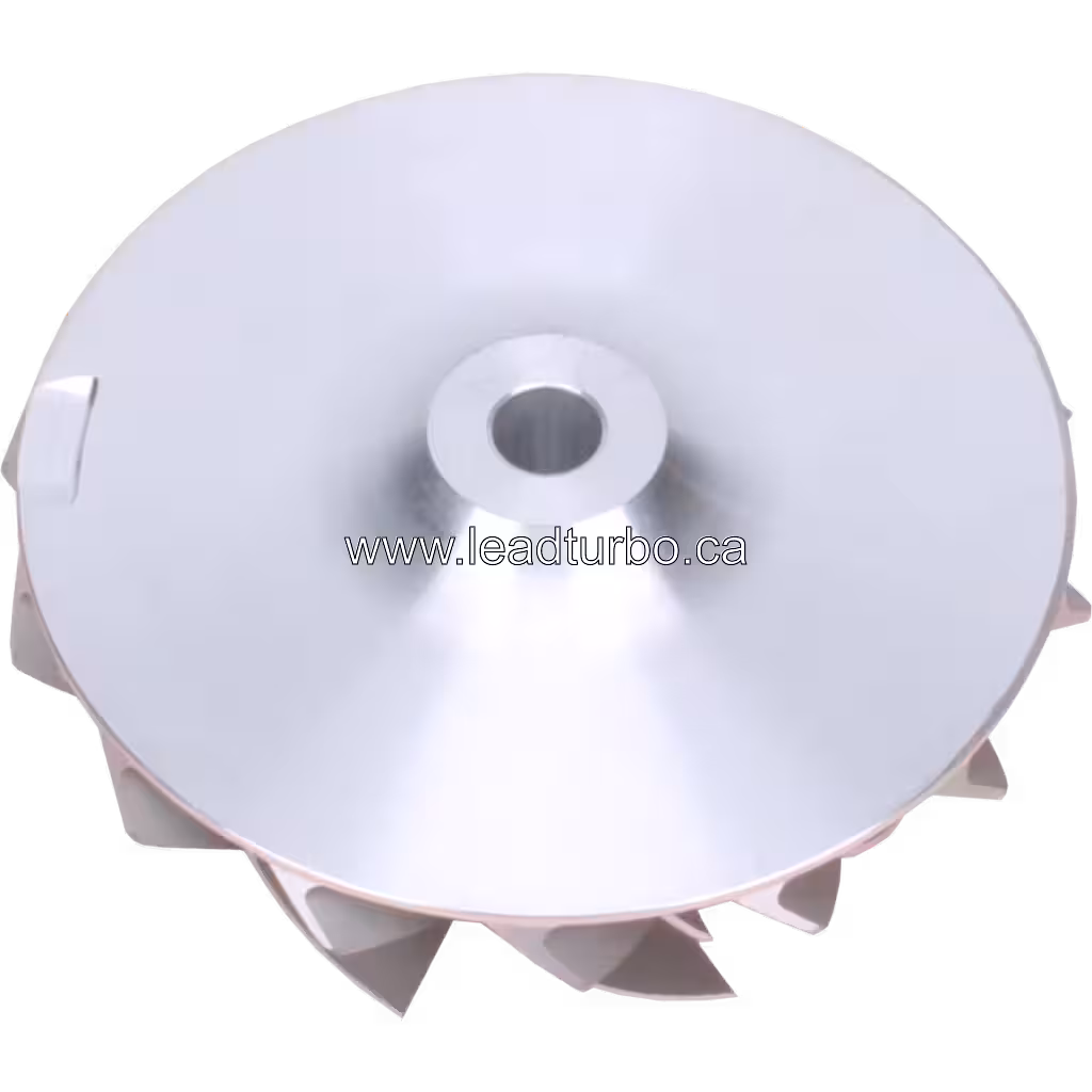 Roda Compressora 316852 Turbo S400 para Deutz BF6M1015CP bottom 45 degree view
