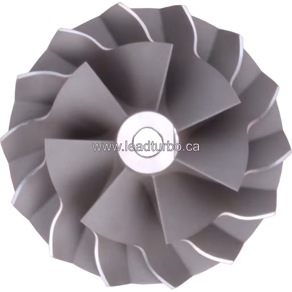 Roda Compressora 316852 Turbo S400 para Deutz BF6M1015CP top view
