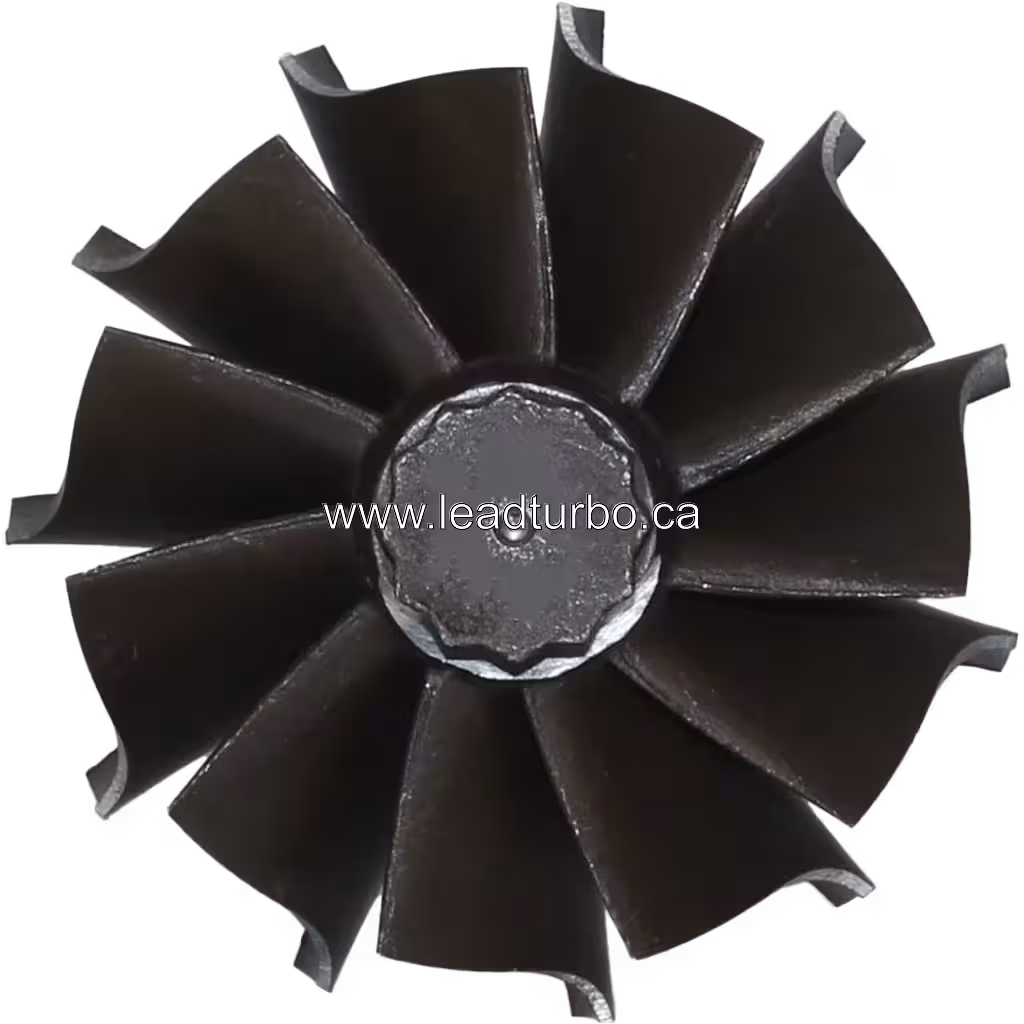 Detalhe da Roda de Turbina J96 Reposição