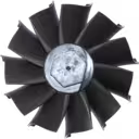 Detalhe da geometria da Roda de Turbina FOR 6505-65-5030 TW