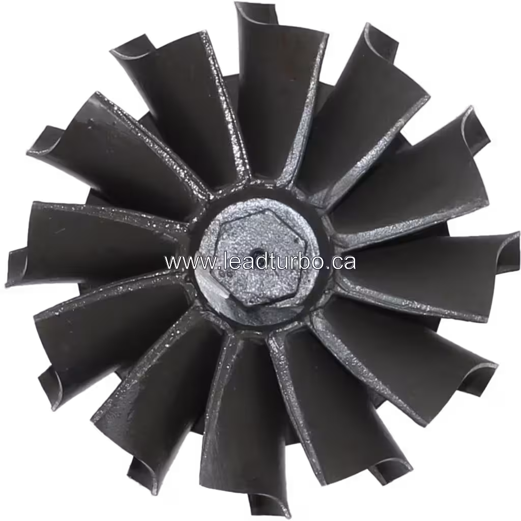 Peça de turbina aftermarket peso 0,6 kg