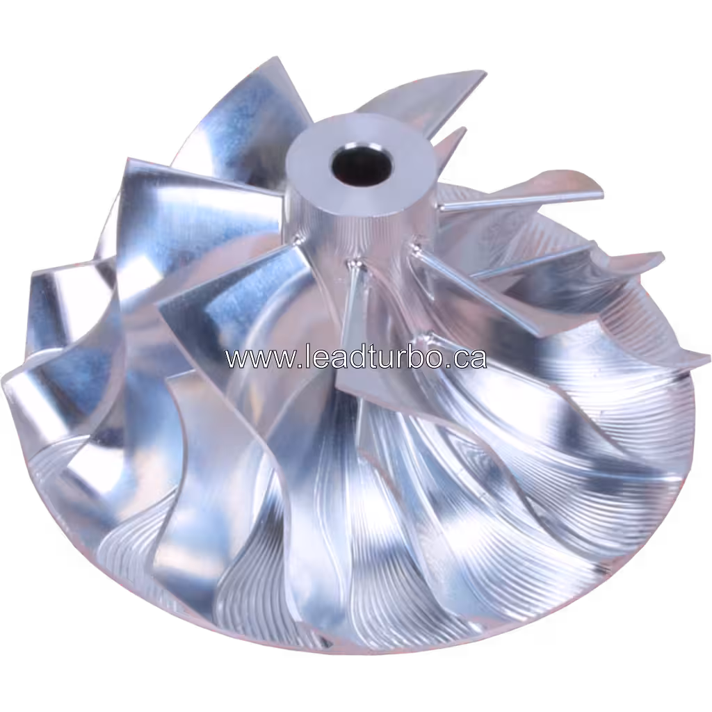 Roue de compresseur J96 175828 CW - Remplacement Aftermarket 45 degree view